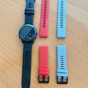 Garmin Fenix 6 Sapphire -  Smartwatch with Interchangeable Bands - 42mm